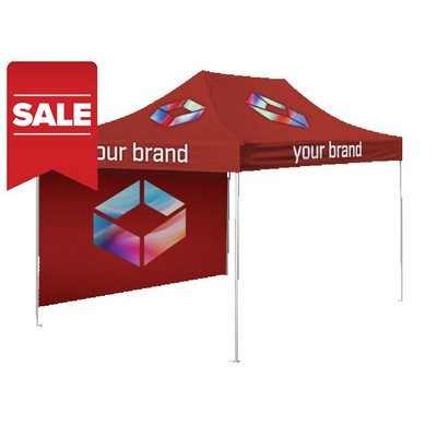 10'x15' Pro Package with Printed Top and Wall