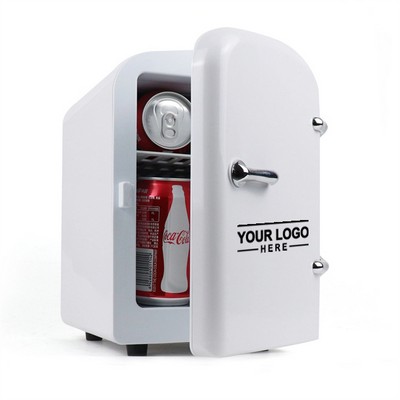 Portable 6 Can Car Fridge Refrigerator