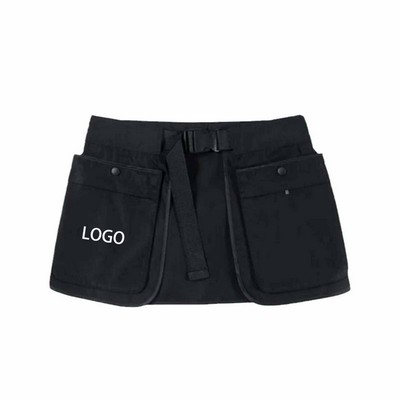 Canvas Half-Apron Workwear Tool Pouch