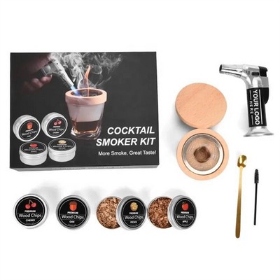 Flavor Infusion Smoker Kit with Torch for Drinks