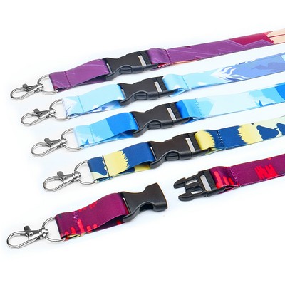 Polyester Lanyard W/ Lobster Clip