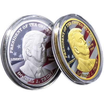 Commemorative Coin For Trump's 2024 Presidential Campaign