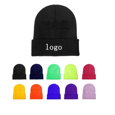 Winter Knitted Beanie Hats