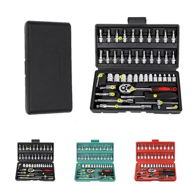 Metric Ratchet Wrench Tool Set