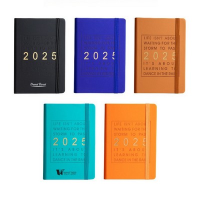 2025 Jan - Dec 5.8" x 8.4" A5 Daily Planner