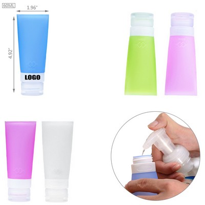60Ml Silicone Tube Travel Bottle