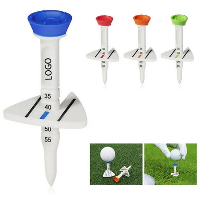 Adjustable Height Golf Training Tees