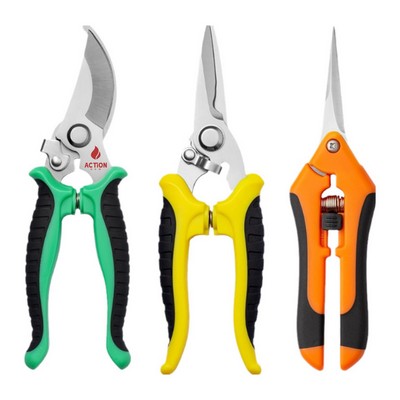 3 Pack Garden Pruning Shears