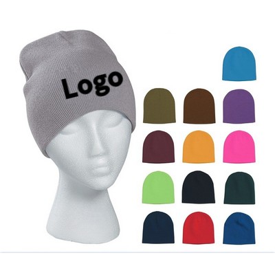 Knit Beanie Cap