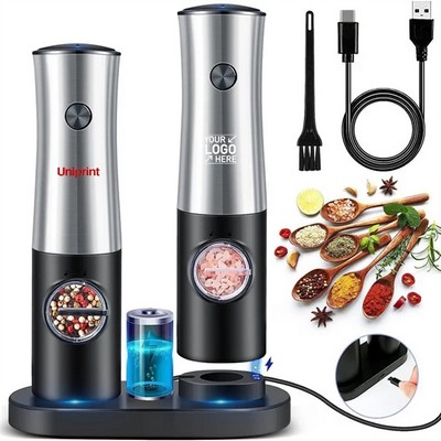 Salt And Pepper Grinders Rechargeable