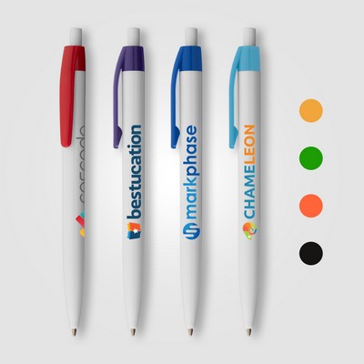 ColorFlow Recycled Plastic Pen - Full-Color Inkjet