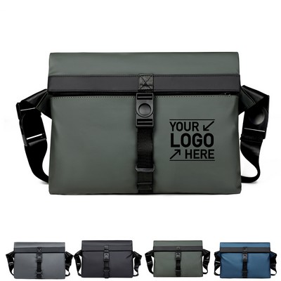 Men's Slim Crossbody Briefcase