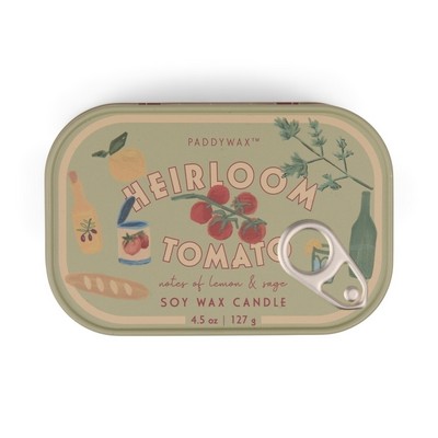 Bistro 4.5 Oz Printed Tin -Heirloom Tomato (Candle)