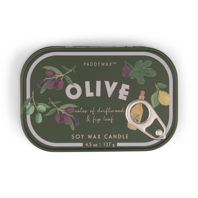 Bistro 4.5 Oz Printed Tin -Fig & Olive (Candle)