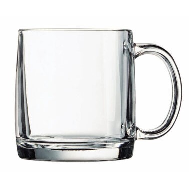 13 oz. Clear Glass Nordic Mug