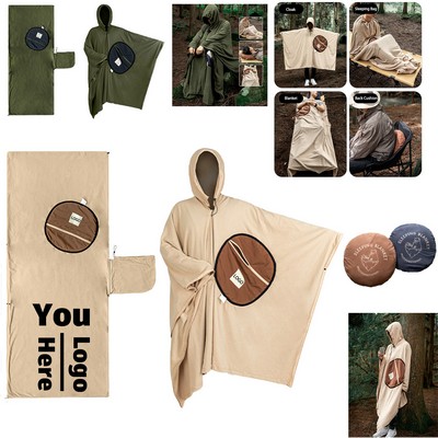 4-In-1 Wearable Cloak Sleeping Bag