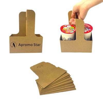 2 Cup Drink Carrier With Handles