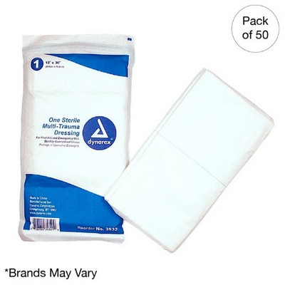 Multi-Trauma Dressing, Sterile, 10" x 30" (50 pcs)