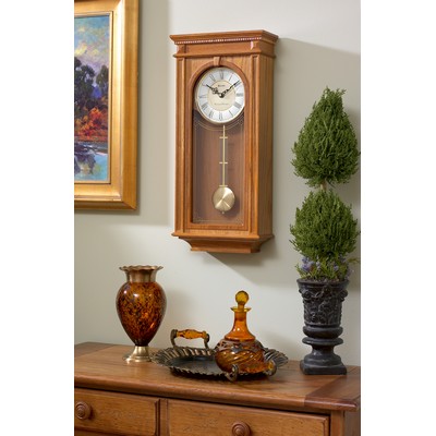 Bulova Clocks Manorcourt Wall Chime Clock