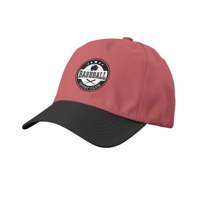 Premium Stock 2-Tone Organic Cotton 6-Panel Unstructured Cap