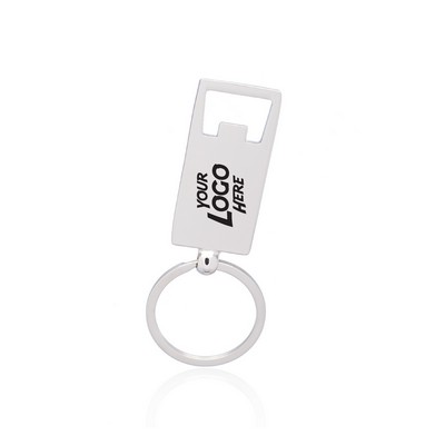 Reflection Metal Keychains with Bottle Opener