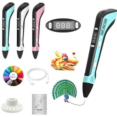 Kids 3D Smart Printing Pen Doodle Toy