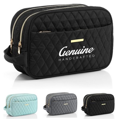Wide Opening Travel Cosmetic Bag