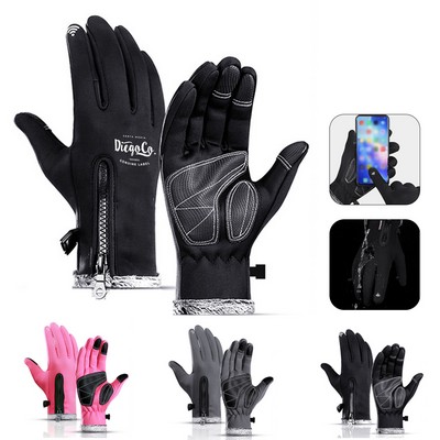 Fleece Touchscreen Gloves