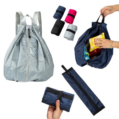 Portable Foldable Travel Backpack