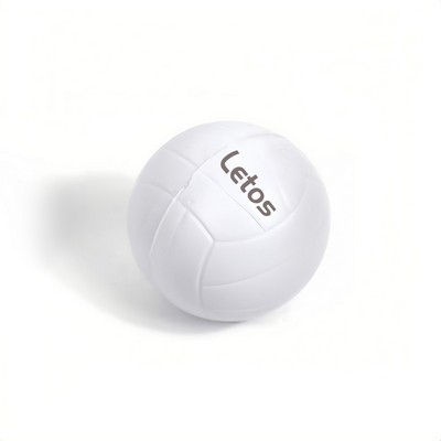 1 1/2" Volleyball Shape Premium PU Material Stress Ball
