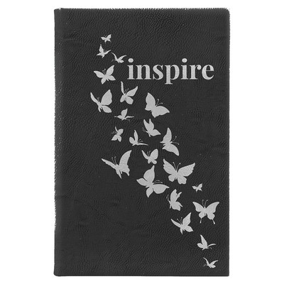 Leatherette Sketch Book with Unlined Notepad