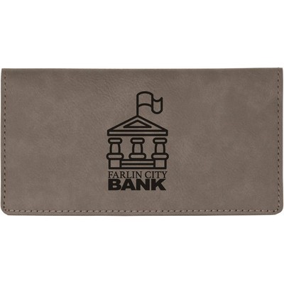 Leatherette Checkbook Cover