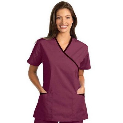 Fashion Seal - Environmental Services/Housekeeping - Women's Crossover Tunic Top
