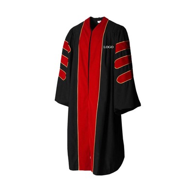 Unisex Doctoral Graduation Gown