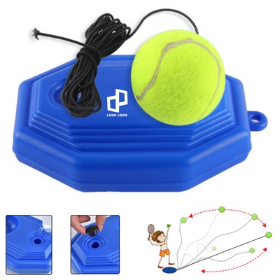 Portable Tennis Training Base Set