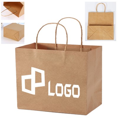 9.45X5.51X7.87" Kraft Paper Bag