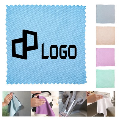 9.8 X 9.8" Cleaning Fishscale Cloth