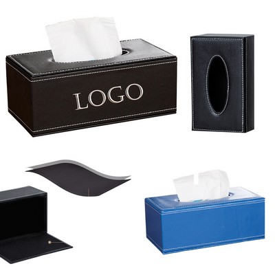 Pu Leather Tissue Box