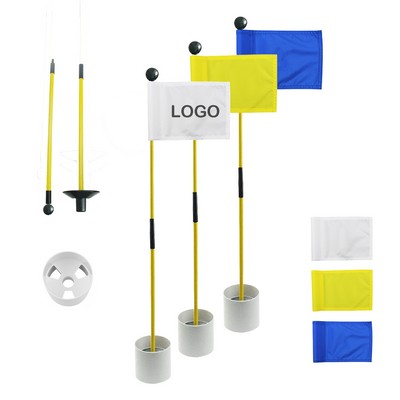 Golf Practice Target Flag