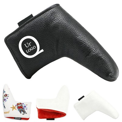 Pu Straight Golf Club Protective Head Cover