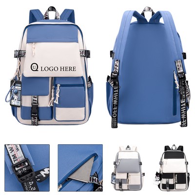 11.8 X 5.1 X 17.7" School Backpack