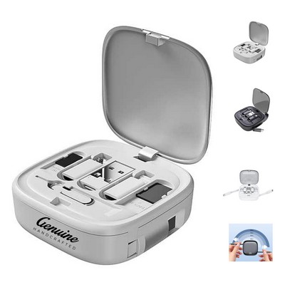 Retractable Charging Cable Organizer