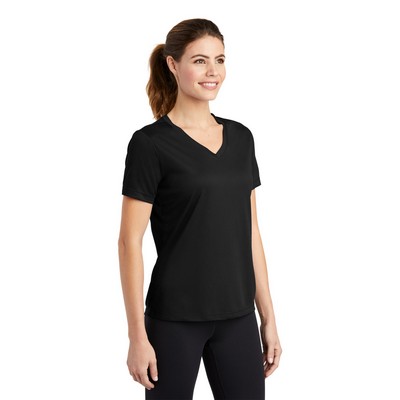 Sport-Tek® Women's PosiCharge RacerMesh V-Neck Tee
