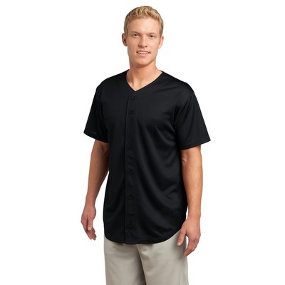 Sport-Tek PosiCharge Tough Mesh Full-Button Jersey