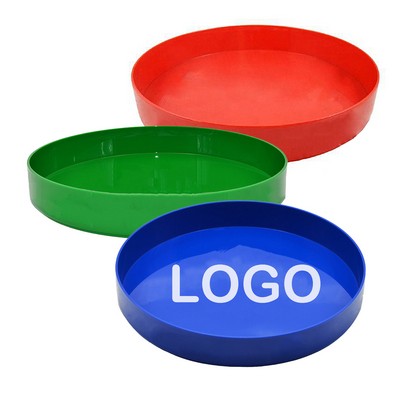 Round Plastic Platter