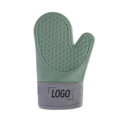 Heat-Resistant Silicone Oven Mitt