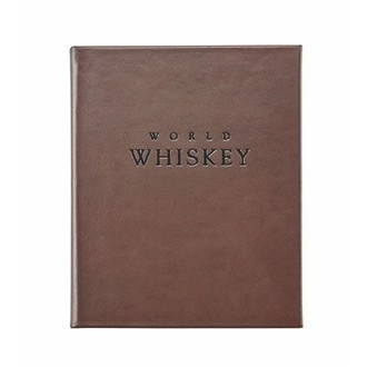 World Whiskey Leather Bound Book