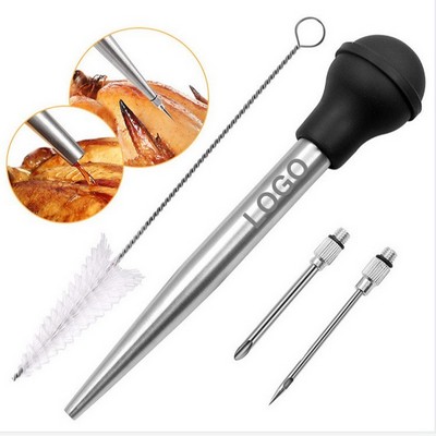 Stainless Steel Turkey Baster Set