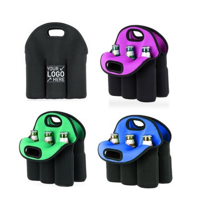 6 Pack Wine Bottle Neoprene Cooler
