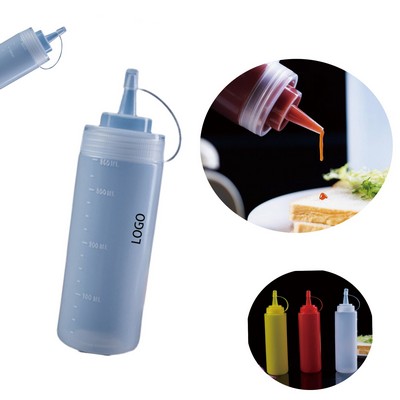 Plastic Squeeze Bottle For Sauces And Dressings